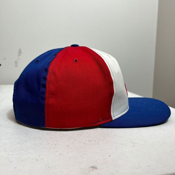 Vintage Montreal Expos Pinwheel Snapback Hat MLB Baseball Ted Fletcher Triple A - Picture 5 of 10